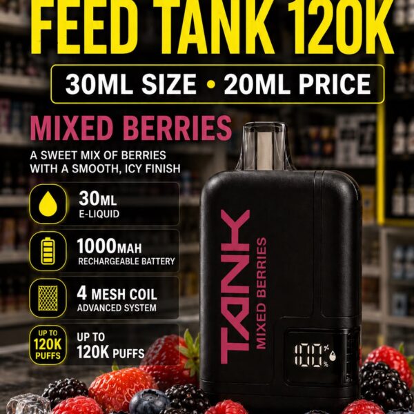 Feed Tank 120K — Mixed Berries