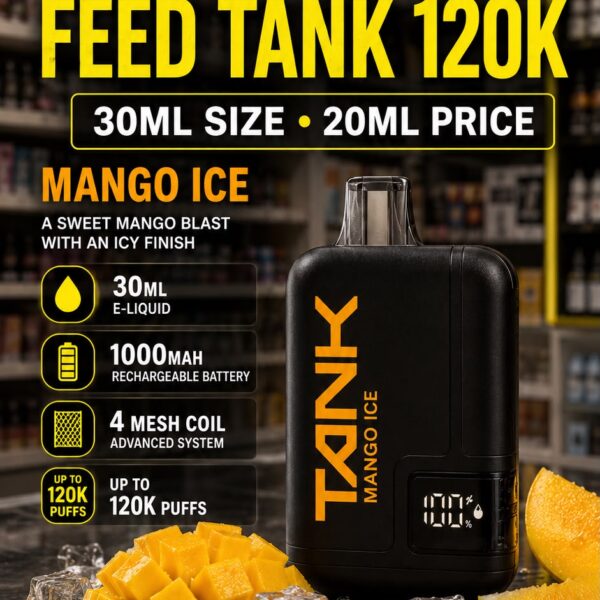 Feed Tank 120K — Mango Ice