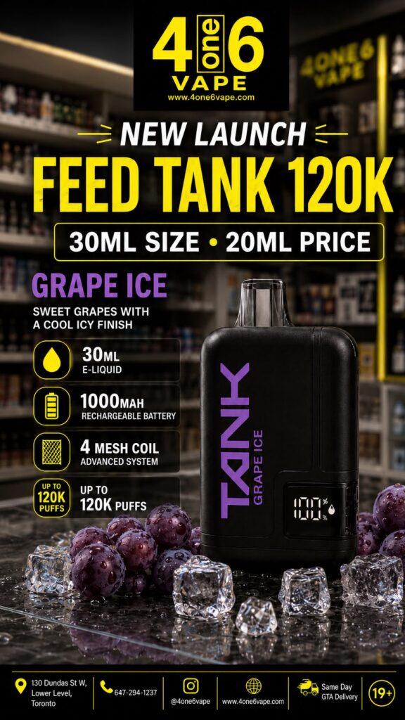Feed Tank 120K — Grape Ice