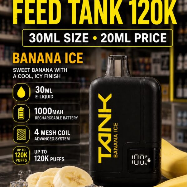 Feed Tank 120K — Banana Ice