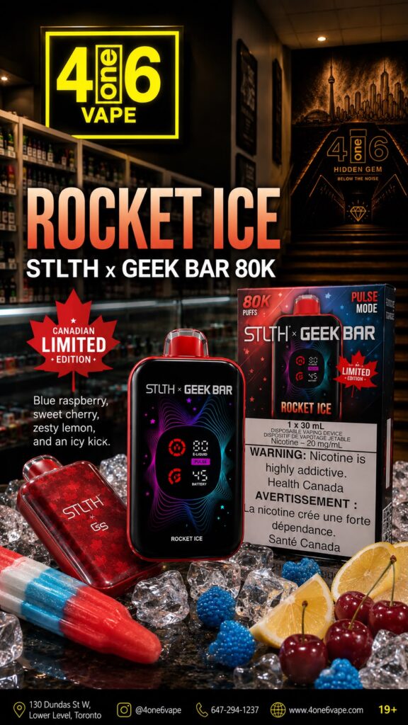 STLTH x Geek Bar 80K — Rocket Ice