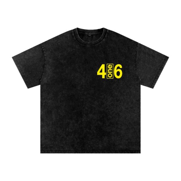 Snow Washed Oversized Cotton T-Shirt — 4one6 Vape Toronto