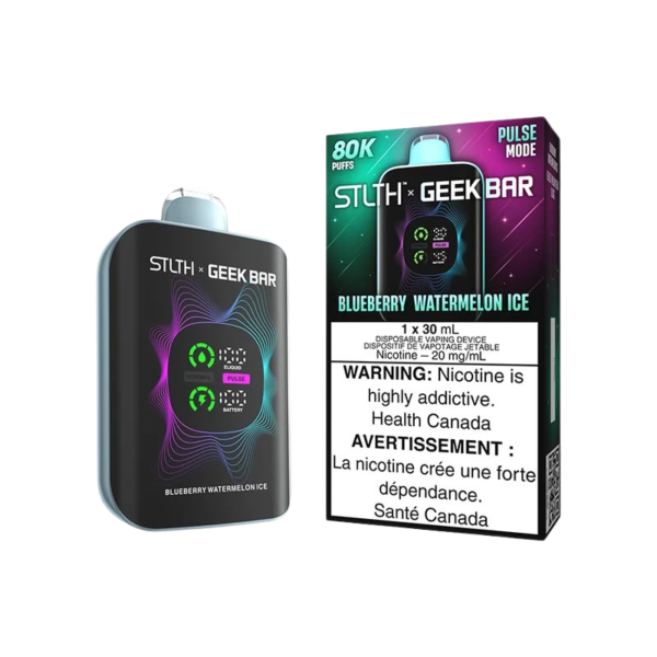STLTH x Geek Bar 80K — Blueberry Watermelon Ice — 4one6 Vape Toronto