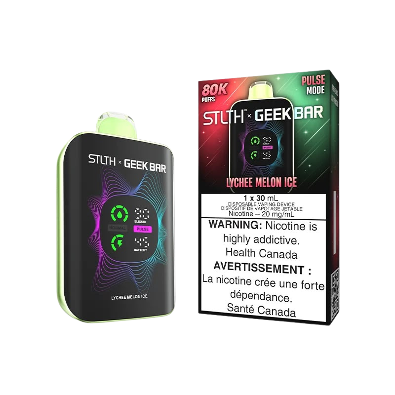 STLTH x Geek Bar 80K — Lychee Melon Ice — buy in Toronto at 4one6 Vape