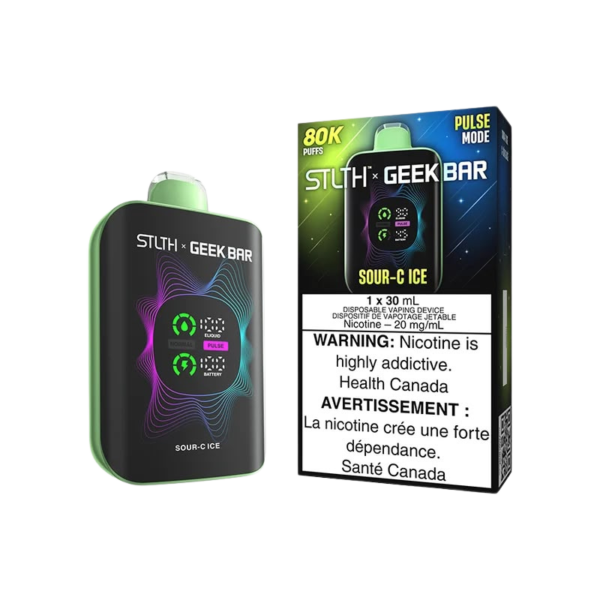 STLTH x Geek Bar 80K — Sour-Ice — 4one6 Vape Toronto