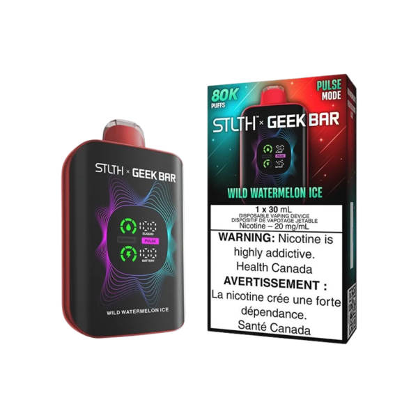 STLTH x Geek Bar 80K — Wild Watermelon Ice — 4one6 Vape Toronto