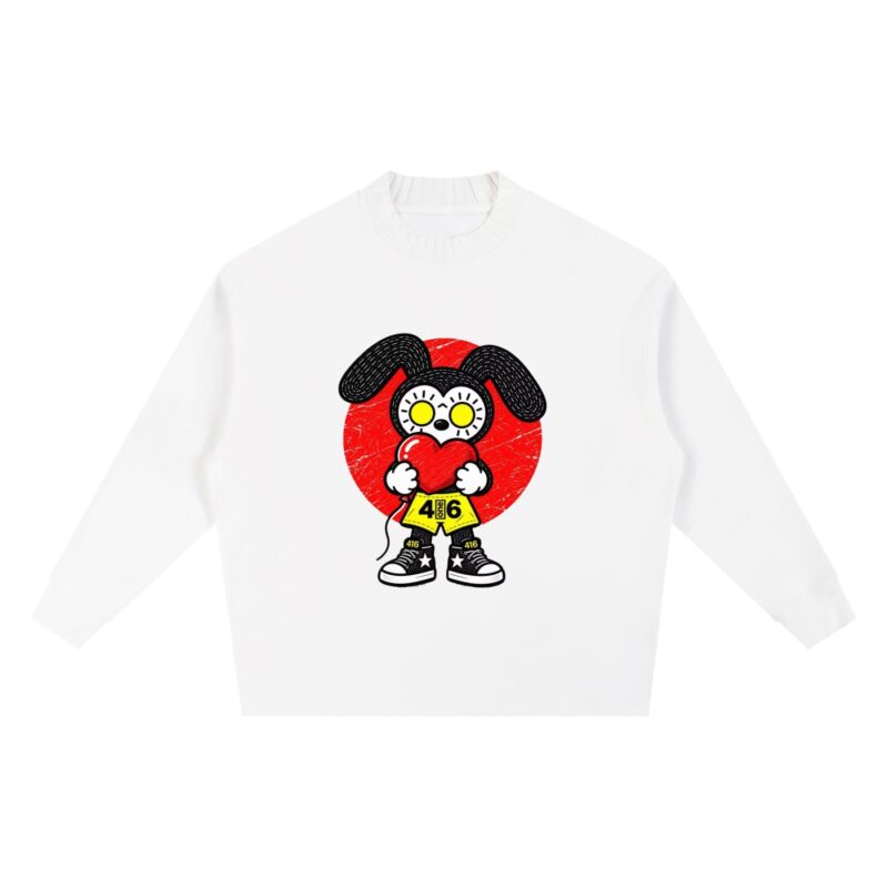 Knitted Round Neck Oversize Sweatshirt — 4ONE6 Merch, Toronto