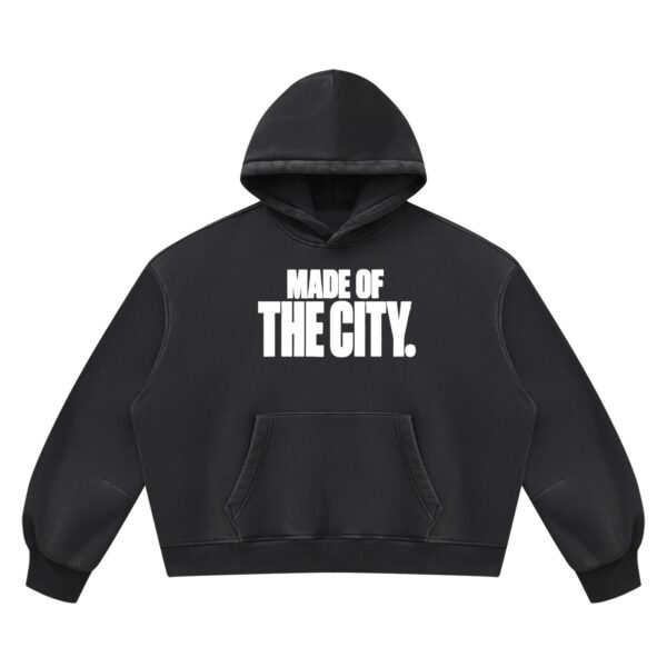 Unisex Vintage Wash Boxy Fleece Hoodie — 4one6 Vape Toronto