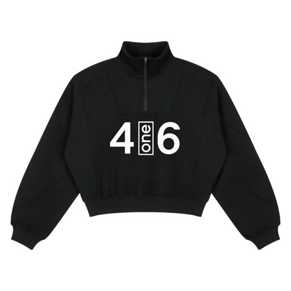 Women’s Loose Fleece Quarter-Zip Sweatshirt — 4one6 Vape Toronto