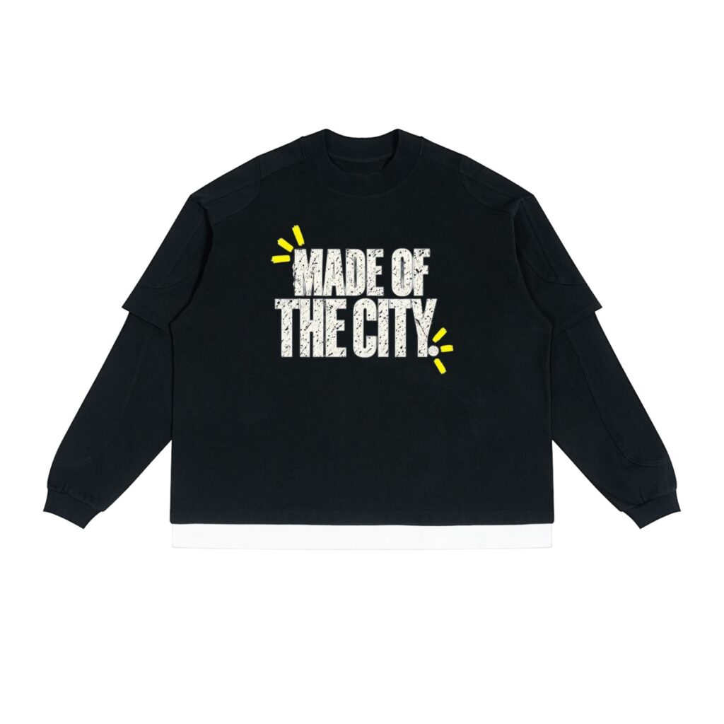 Unisex Paneled Layer Color Block T-Shirt — 4ONE6 Merch, Toronto