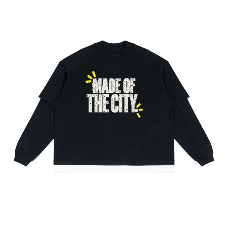 Unisex Paneled Layer Color Block T-Shirt — 4ONE6 Merch, Toronto
