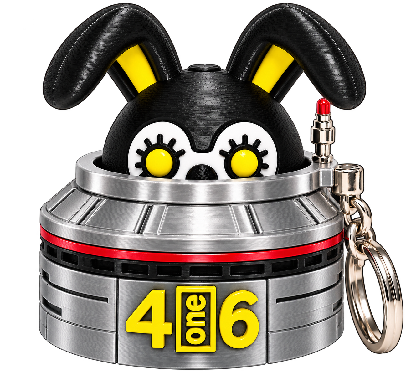 4ONE6 Tower Power clicker keychain