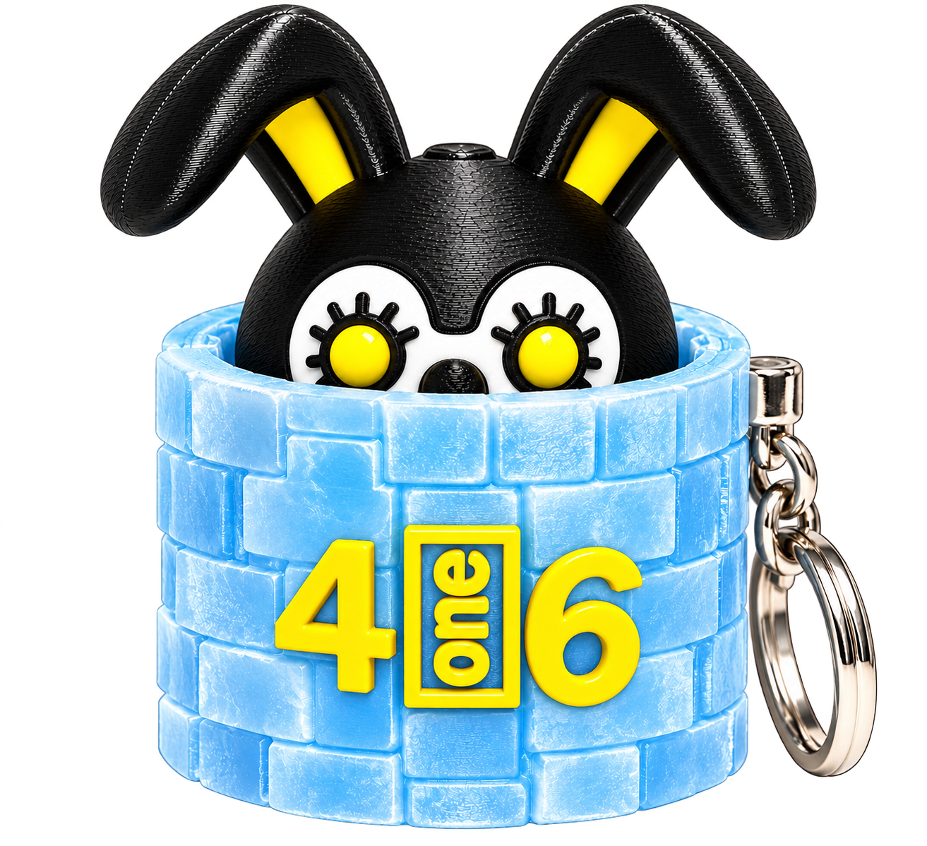 4ONE6 Ice Ice Iceman clicker keychain