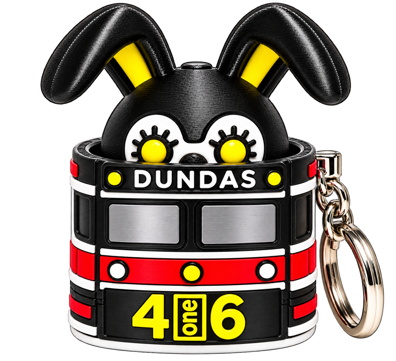 4ONE6 Dundas Express clicker keychain