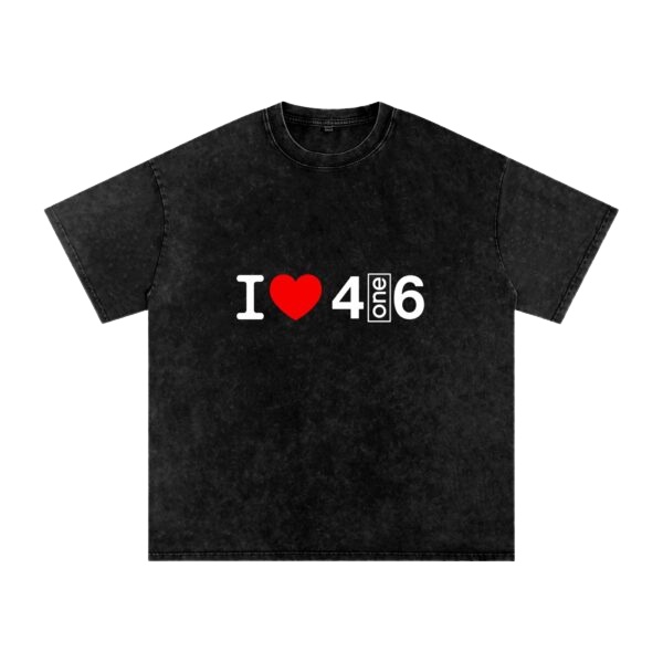 Snow Washed Oversized Cotton T-Shirt — 4one6 Vape Toronto