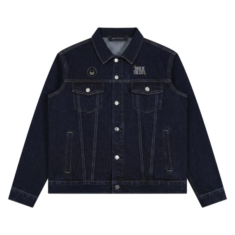 Unisex Vintage Wash Denim Jacket — 4ONE6 Merch, Toronto